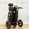 Taberg DDT077-1 promenadscooter, röd, litiumbatteri