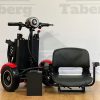 Taberg DDT077-3 promenadscooter, röd, litiumbatteri
