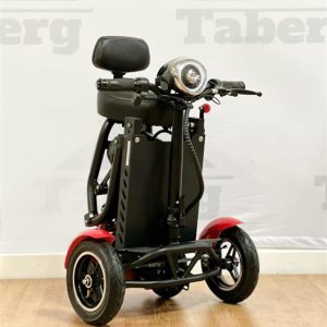 Taberg DDT077-1 promenadscooter, röd, litiumbatteri