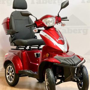 Taberg T408-2-4 promenadscooter röd