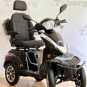 Taberg T408-2-4 promenadscooter svart