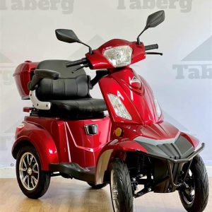 Taberg T408-1-4 promenadscooter röd