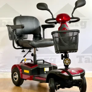 Taberg T208 promenadscooter röd